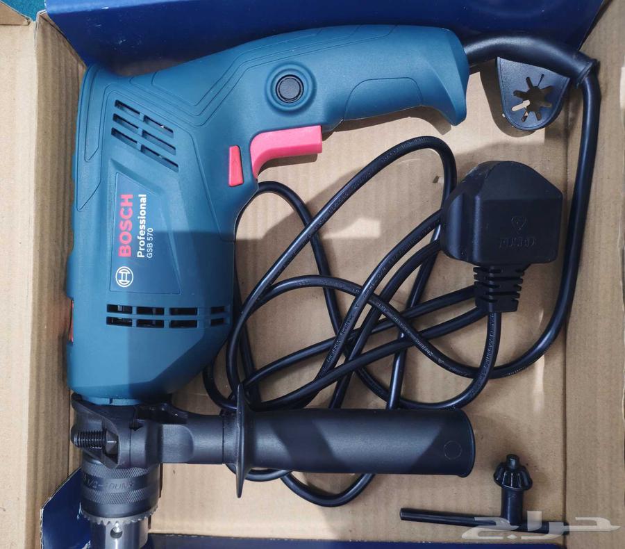 دريل بوش 570 واط جديد لم يستخدم64411902068227112