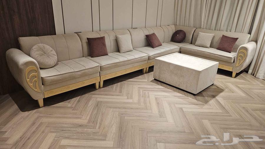 كنب زاوية مع كراسي للبيع64417022135041110