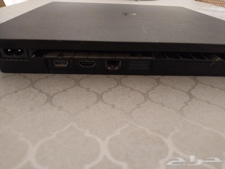 Used Slim PlayStation 4 with 3 Controllers and 3 Games64416914983553112