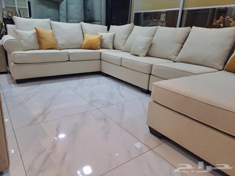 كنب مدرن ماركة ايشلي حرف U64418931404419112