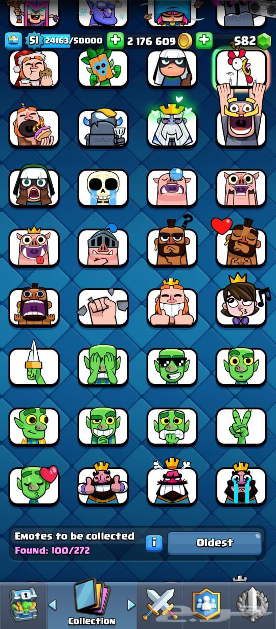 حساب كلاش رويال ماكس 15الف64418417469571114