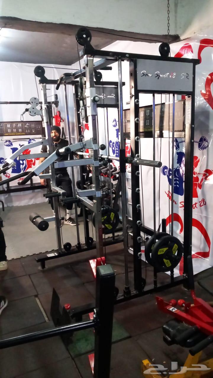 جهاز تدريب متكامل سمث بار كروس كيبل كل التمارين جديد 7 في 164414395441537111