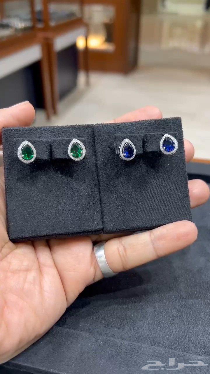 جديدنا حلقان الماس طبيعي سعر الحلق 1000 ريال64418200780929110