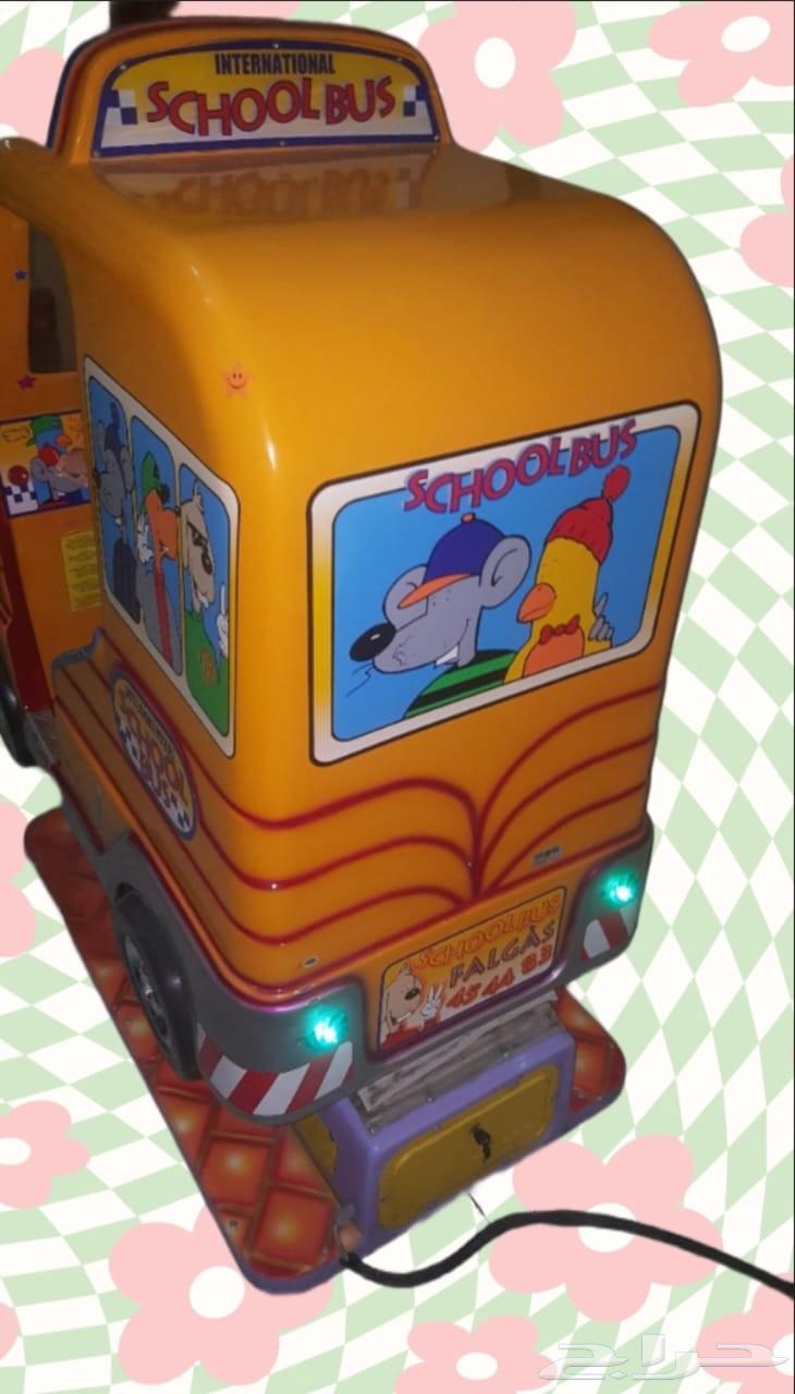 لعبة كهربائية مجسم باص مدرسة64414104130177113