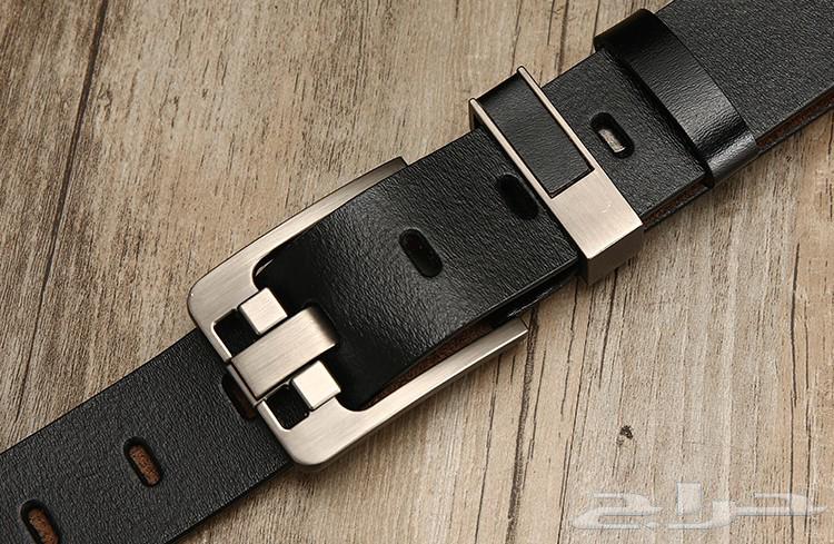 حزام رجالي . جلد طبيعي .و حزام نسيج صناعي64418052806530110