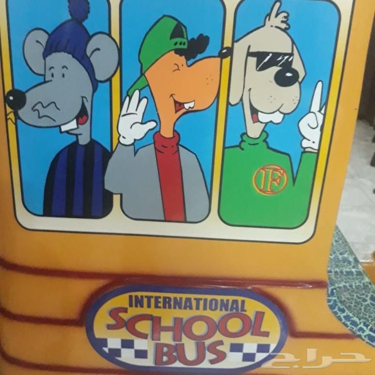 لعبة كهربائية مجسم باص مدرسة64414104130177114