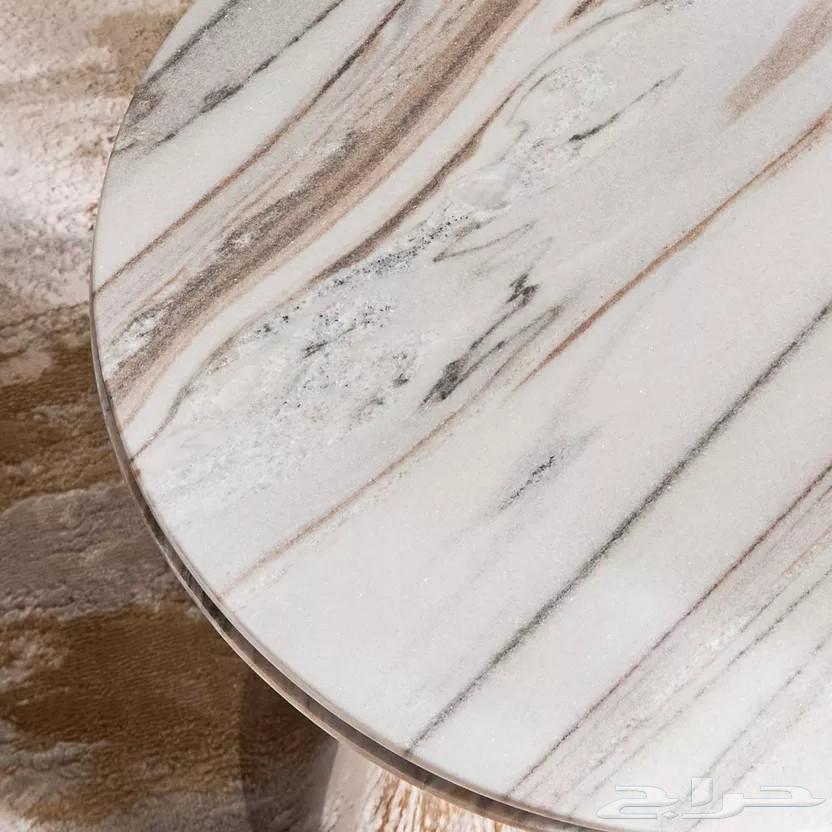 خصم اضافي طقم طاولات بسطح رخامي فاااخر جديد هوم هوم سنتر64413484799105112