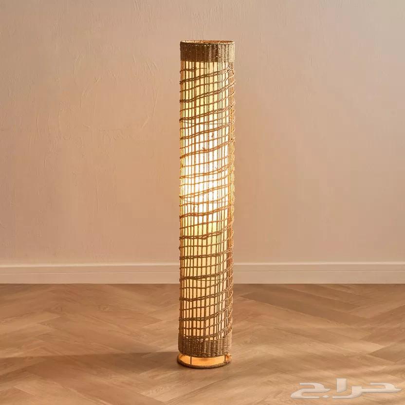 New Rattan Floor Lamp from Home Center64412346922371110