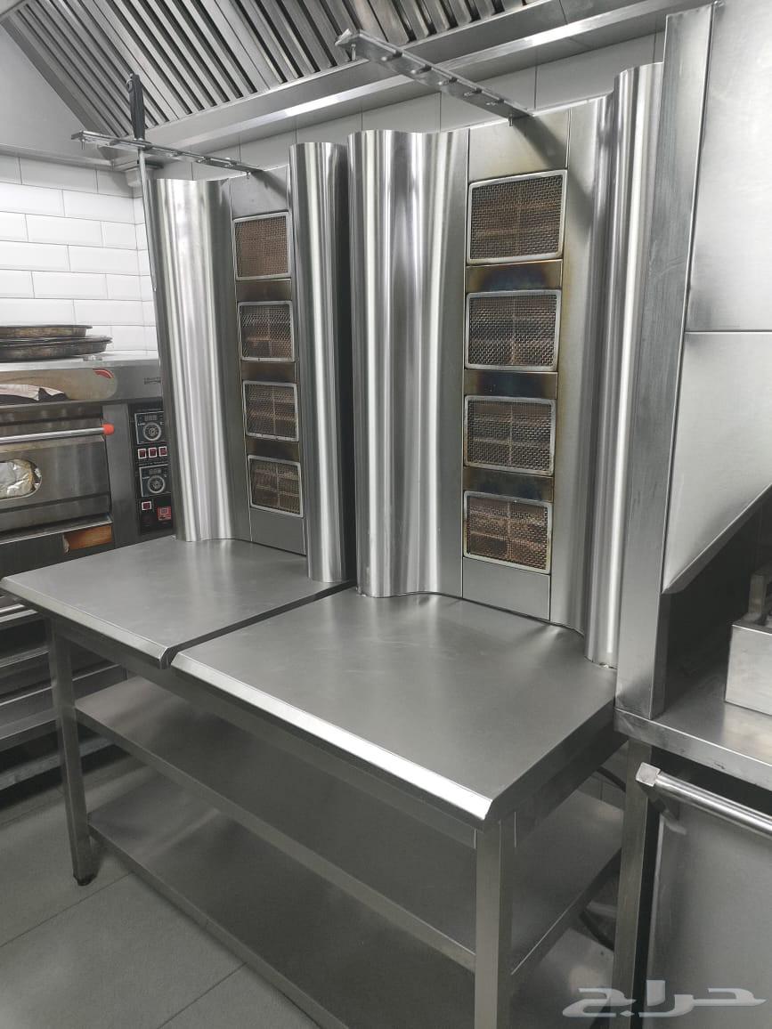 عدة مطعم كامله ..زيرو استعمال شهرين فقط ..بالفواتير للبيع64417035298177114