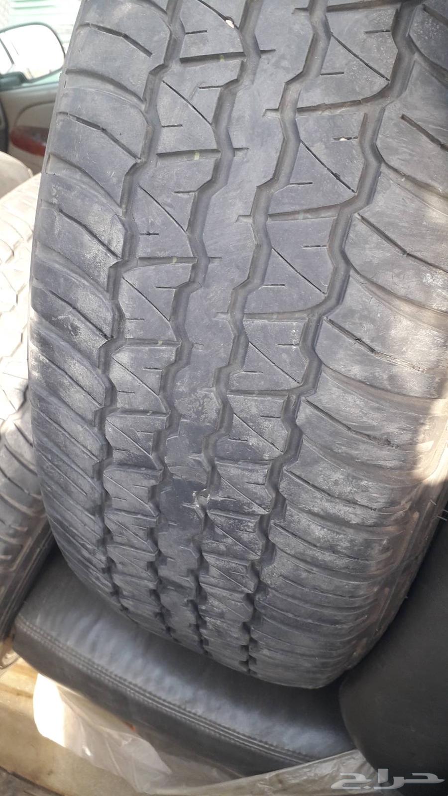 كفرات دنلوب 265 65 18 للبيع حق سفريات منزله64570121742210110