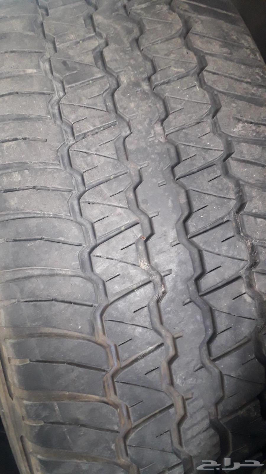 كفرات دنلوب 265 65 18 للبيع حق سفريات منزله64570121742210113