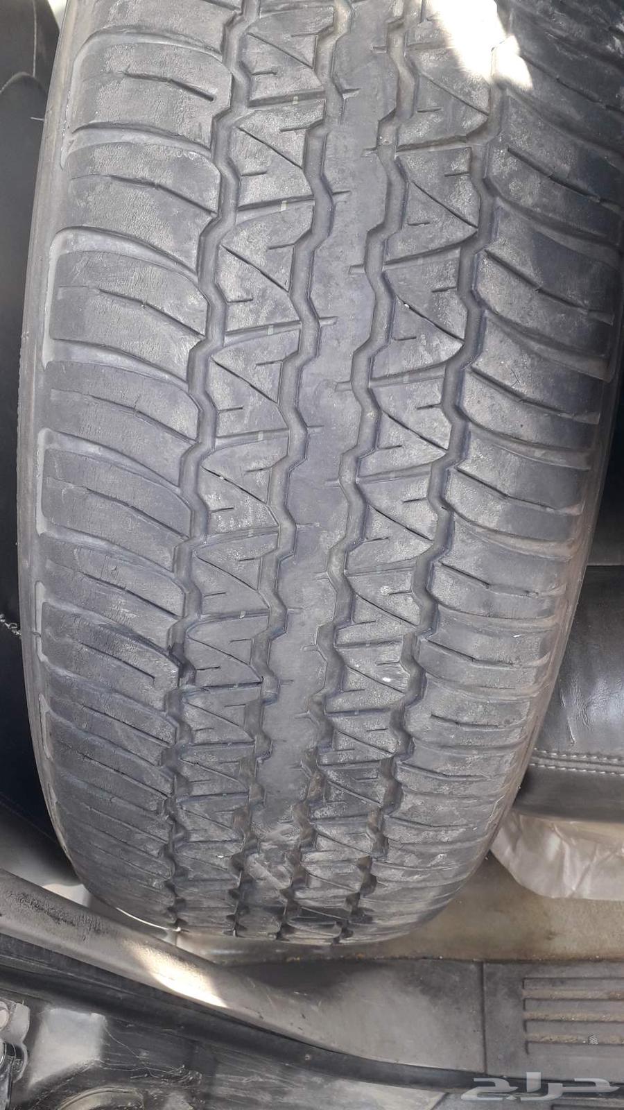 كفرات دنلوب 265 65 18 للبيع حق سفريات منزله64570121742210111