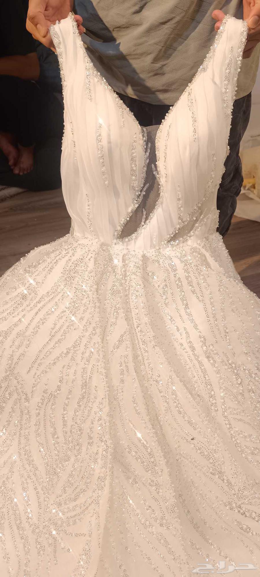 فستان زفاف جازار كتلوج قطعة فضي السعر 500 ريال64418797656963110