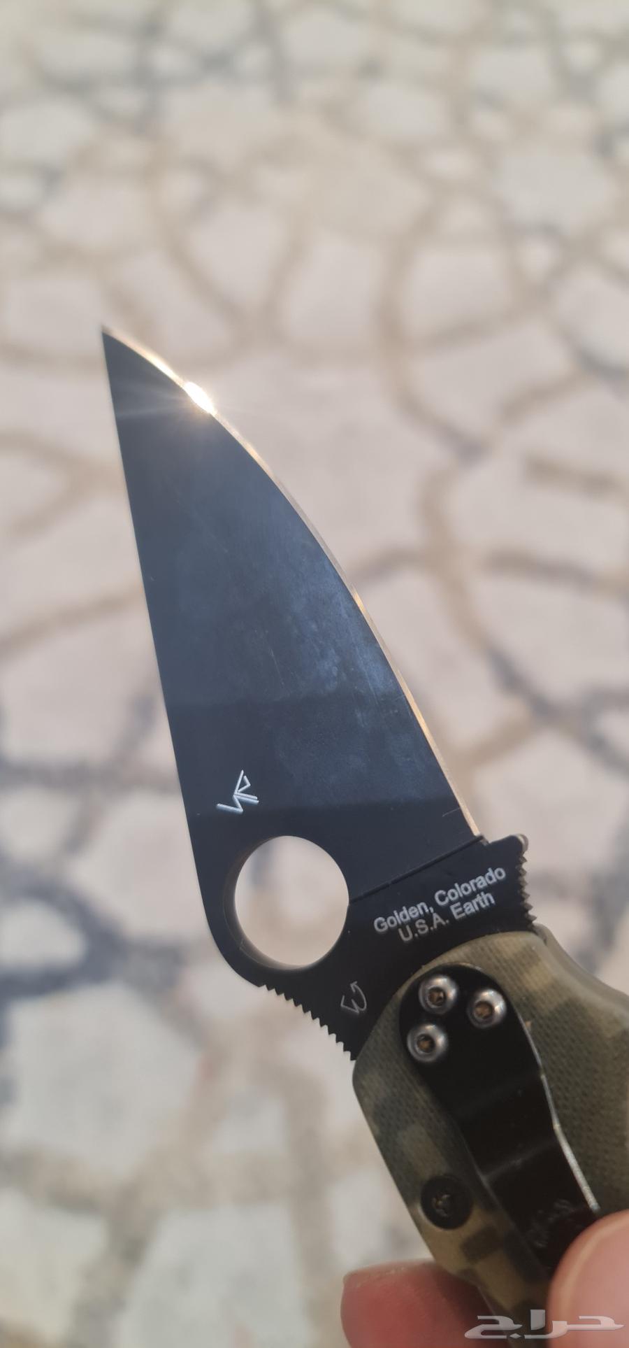 سكين سبايدركو بارا 2 نظيفة للبيع64418133494019112