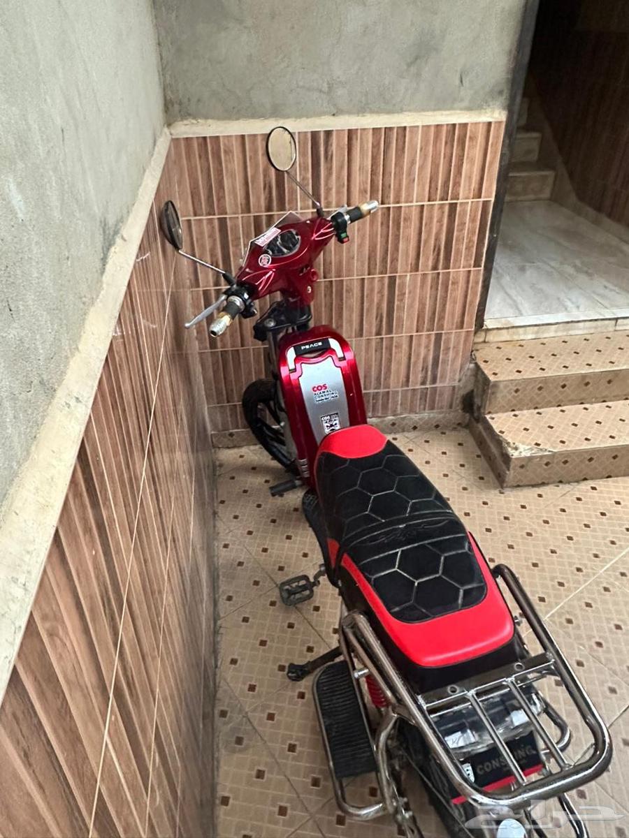 دراجه كهربائيه شبيه الدباب شبه جديد64414355787778114