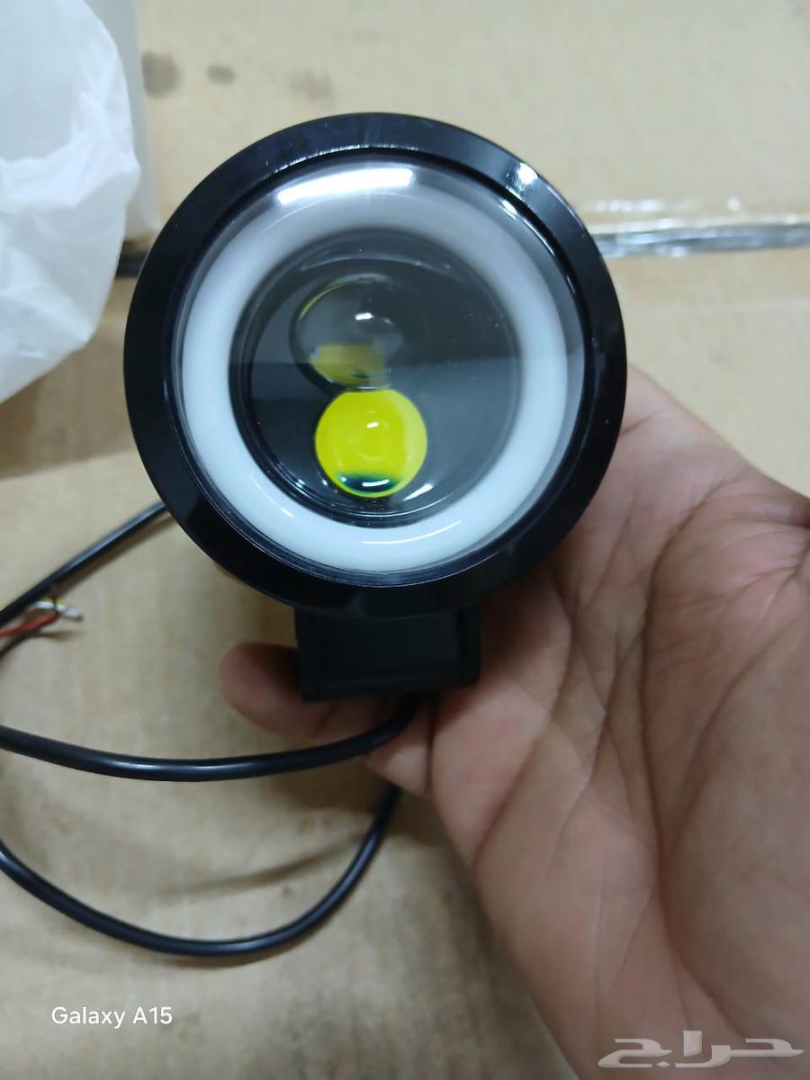 كشاف يركب على دبابات او اسكوترات حبتين ب 75 ريال64417306047233110