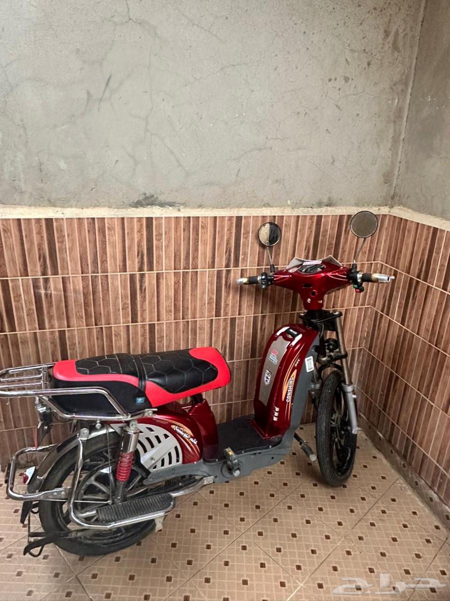دراجه كهربائيه شبيه الدباب شبه جديد64414355787778111