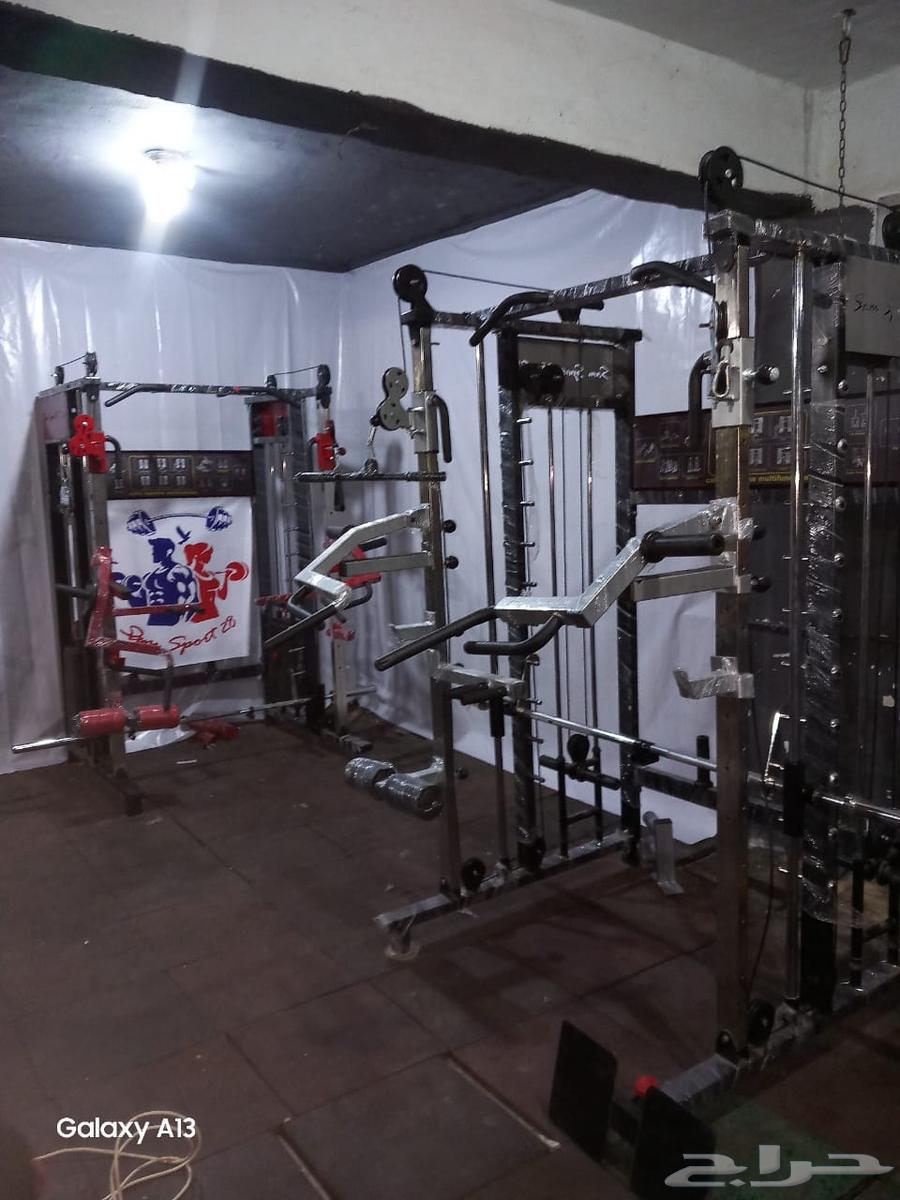 جهاز تدريب متكامل سمث بار كروس كيبل كل التمارين جديد 7 في 164414395441537113