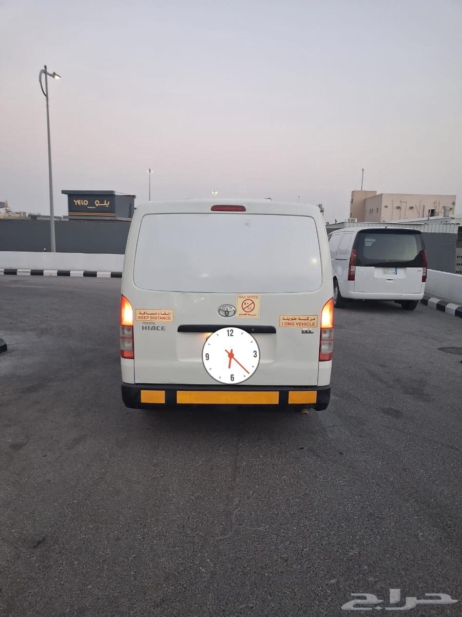تايوتا هايس 2016 ثلاجه عداد 460 علي السوم السياره وكاله64576255442561113