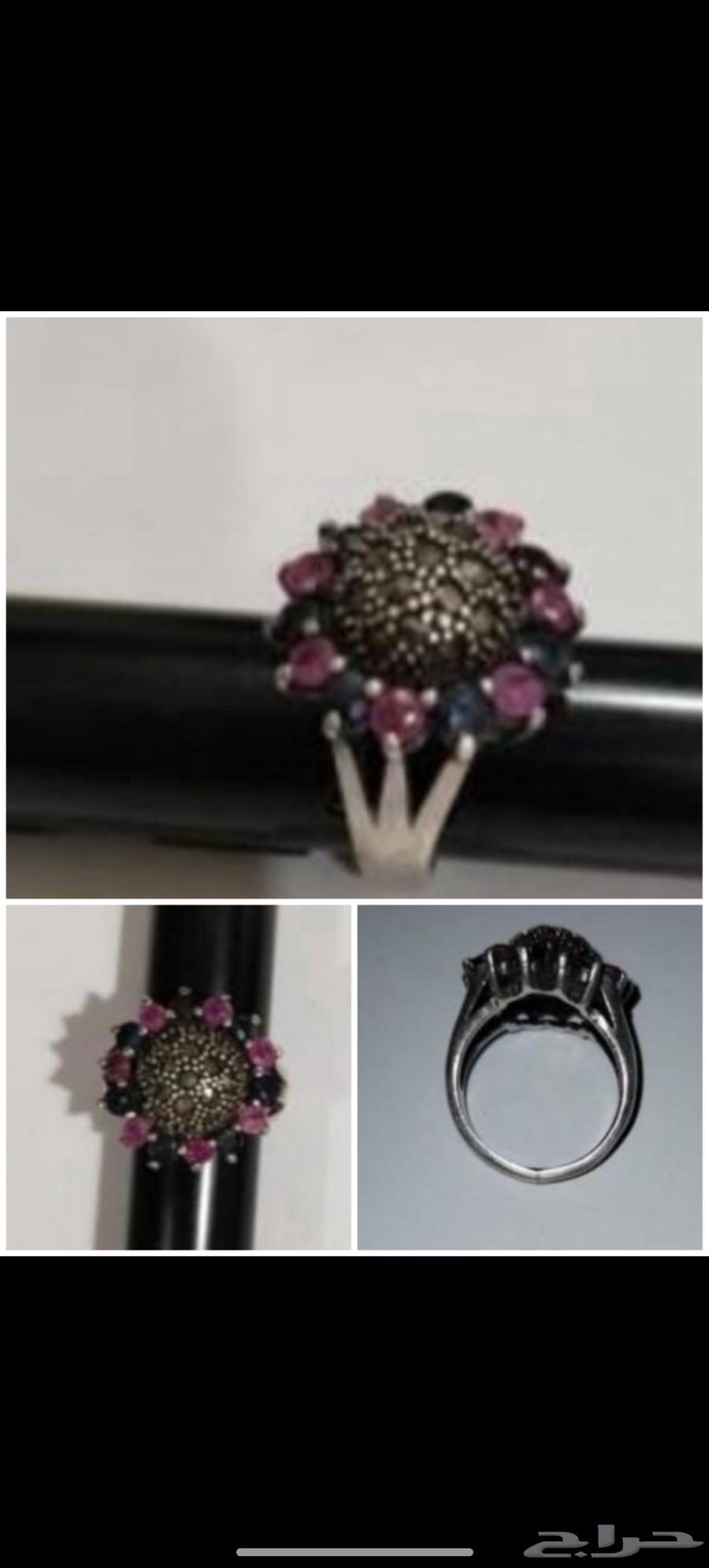 للبيع خاتم فضة نسائي64446054621570110