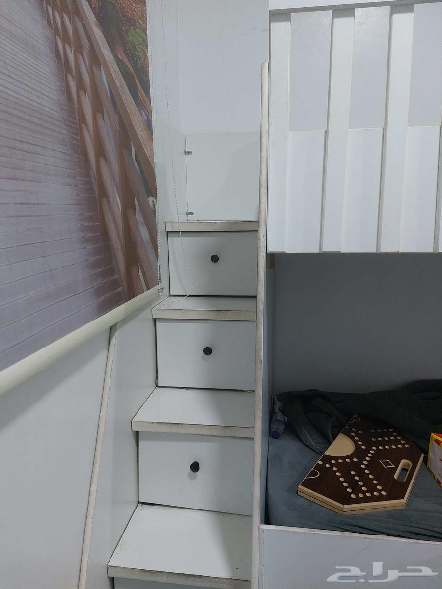 للبيع سرير دورين بحاله ممتازه64549443701121113