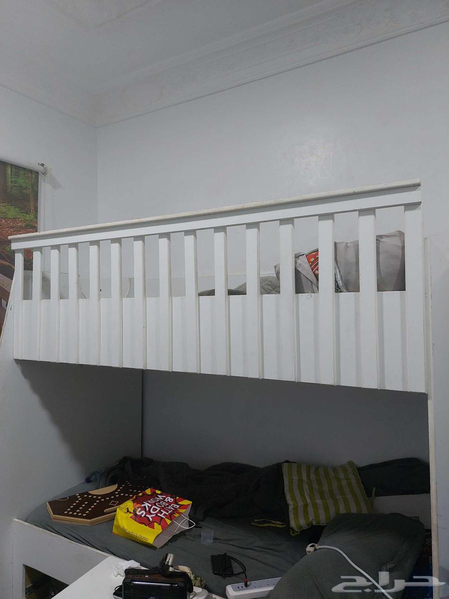 للبيع سرير دورين بحاله ممتازه64549443701121114