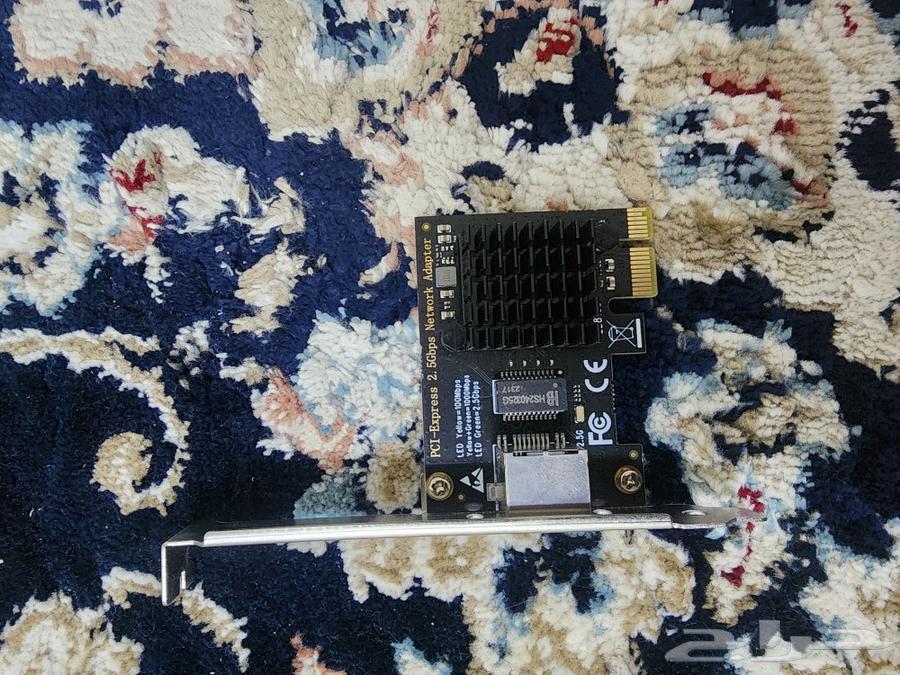 PCIe to NVMe 2.5G Network Card64423810865794110
