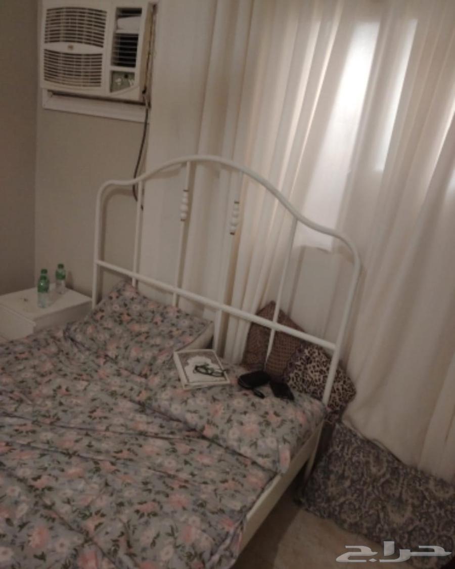 IKEA bed, almost new, double with mattress64413772042241112