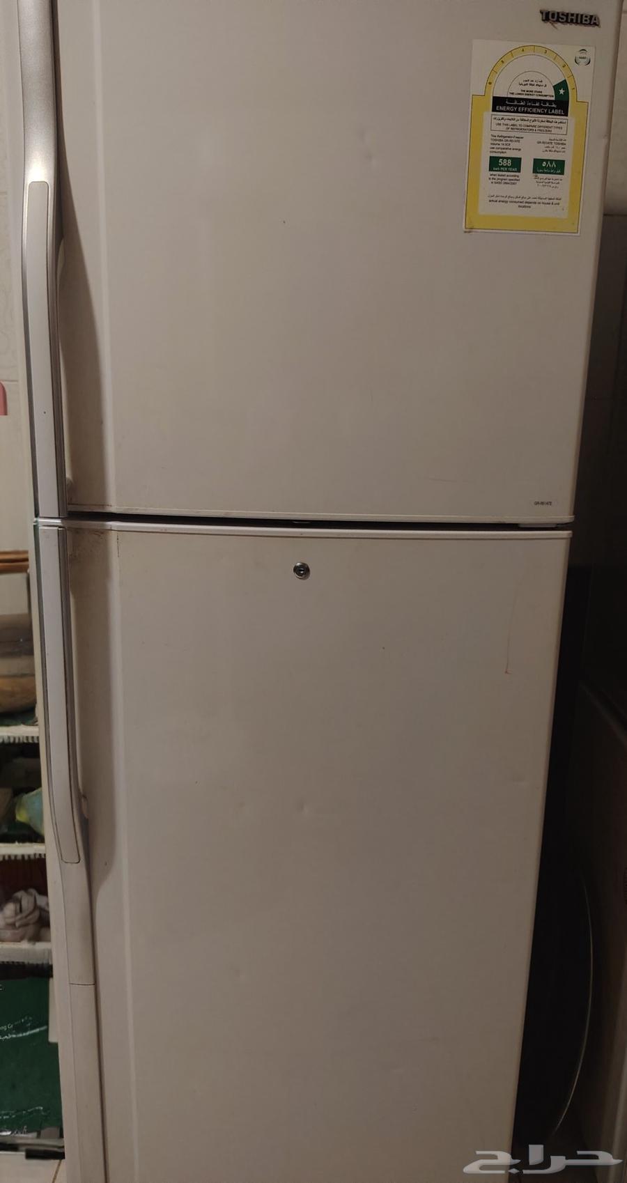 ثلاجة توشيبا نظيفه جدا استخدام خفيف64423944356483111