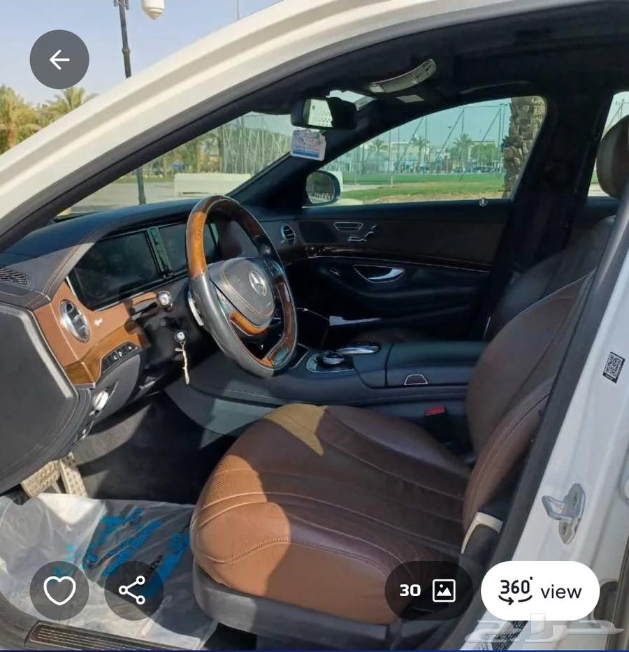 مرسدس s400. 2015 ماشي قليل 90 الف كم نظيف جدآ64578717058179113