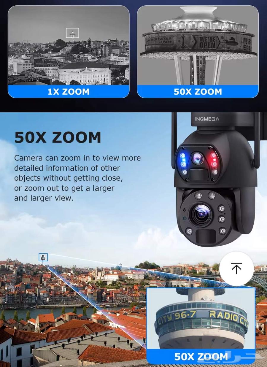 كاميرا مراقبة على الطاقة الشمسية 4g زوم 50x solar camera64423395566339111