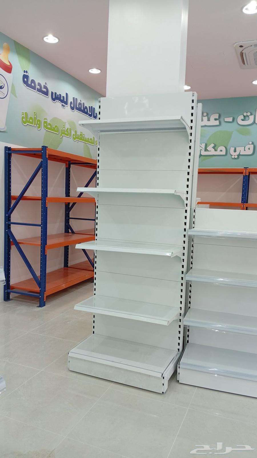 بيع وشراء جميع انواع الرفوف رفوف بقاله رفوف مستودع ثقيل وخف64421458729730114