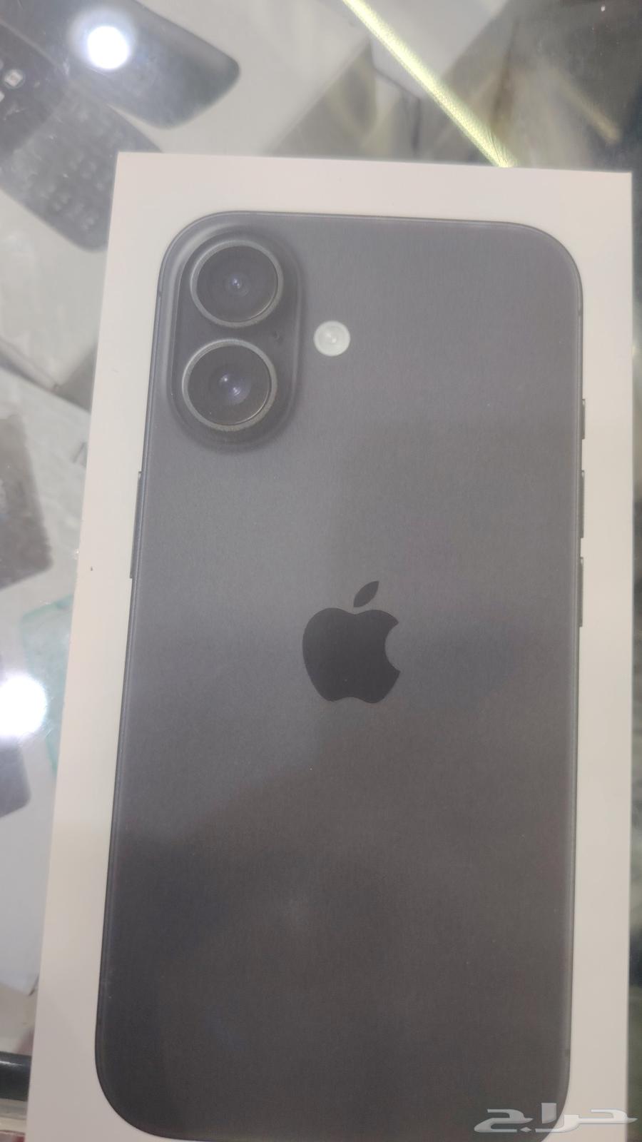 جوال ايفون 16 اسود مساحة 128 بكرتونه لم يفتح64420269835011113