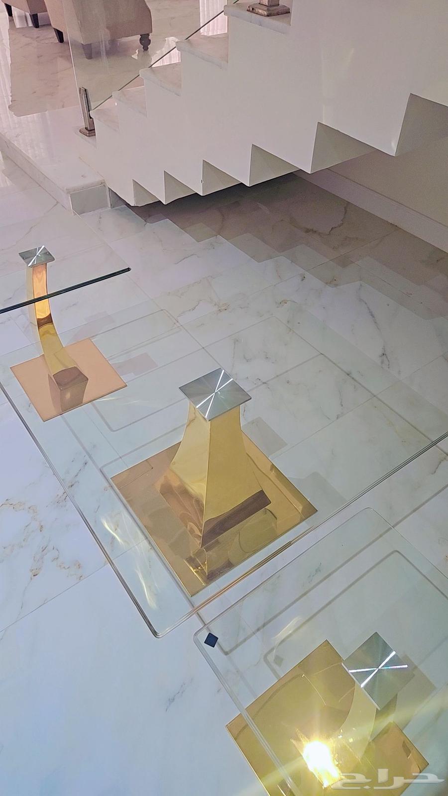 طاوله مربعه زجاج64425300432385111