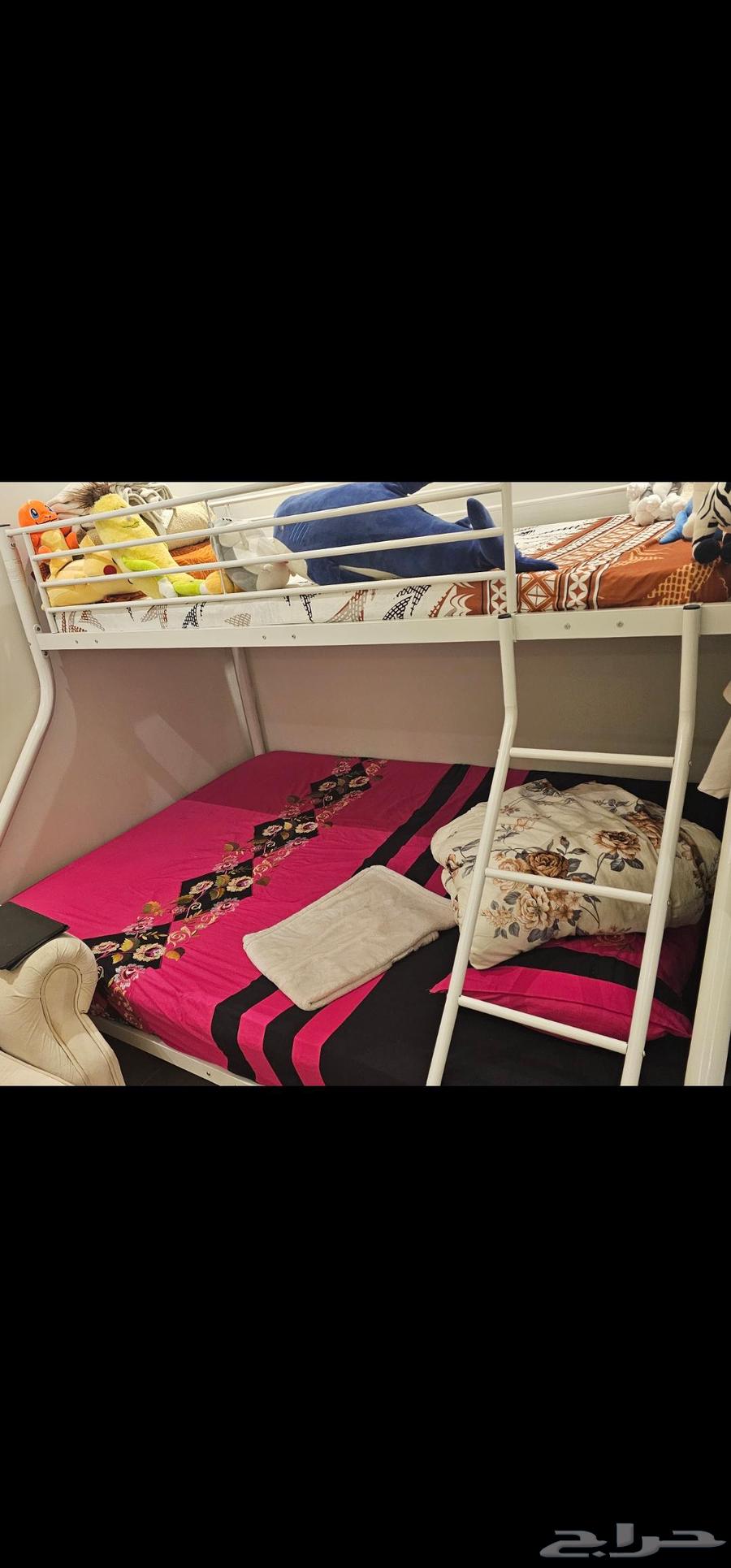 شاشة 43 بوصة   سرير دورين حديد   كنبة  كرسة  مراية64419784384899110