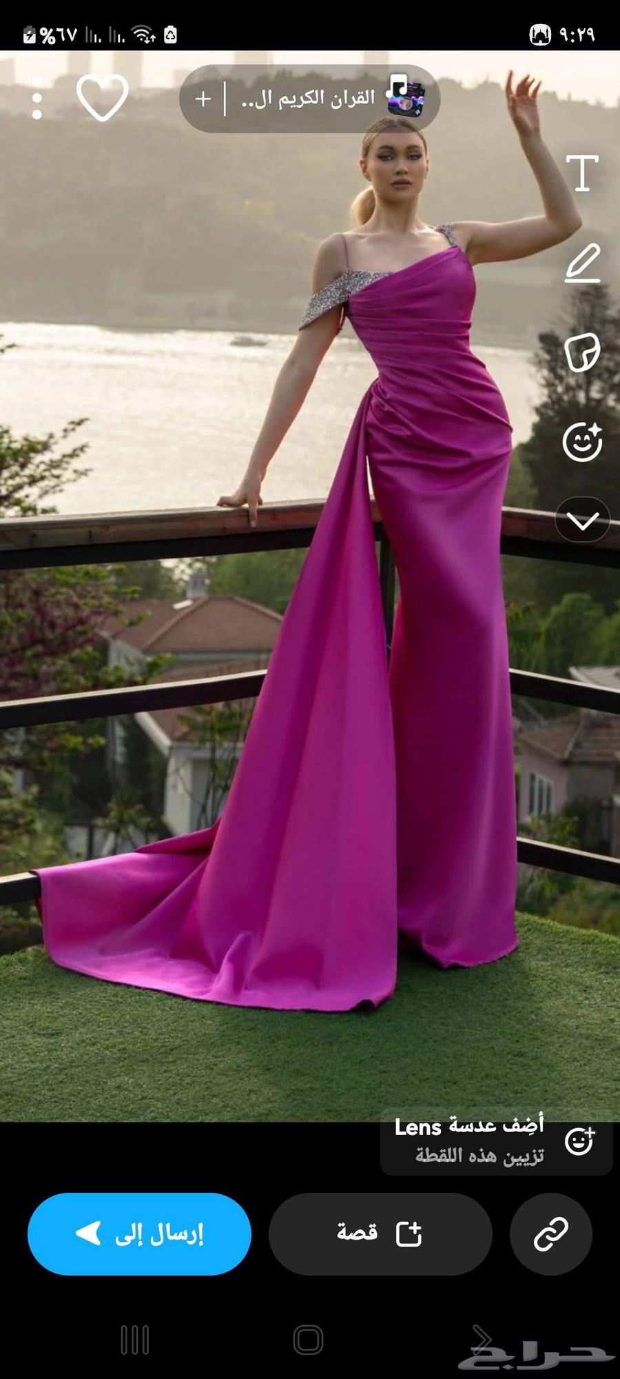 فستان سهرة للبيع64417917751425113