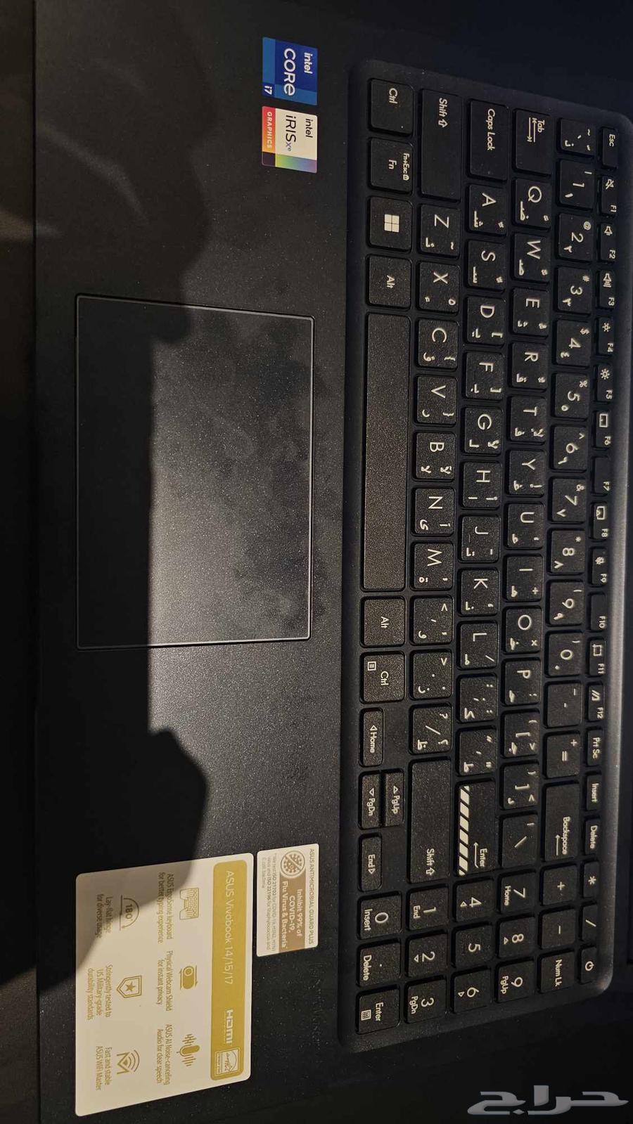 لابتوب ASUS VIVOBOOK15 شبه جديد استخدام يومين فقط منذ الشراء64422864932226112