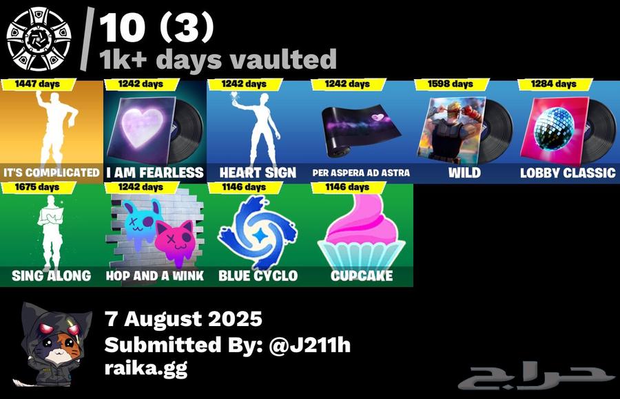 حساب فورت نايت64423422151297110