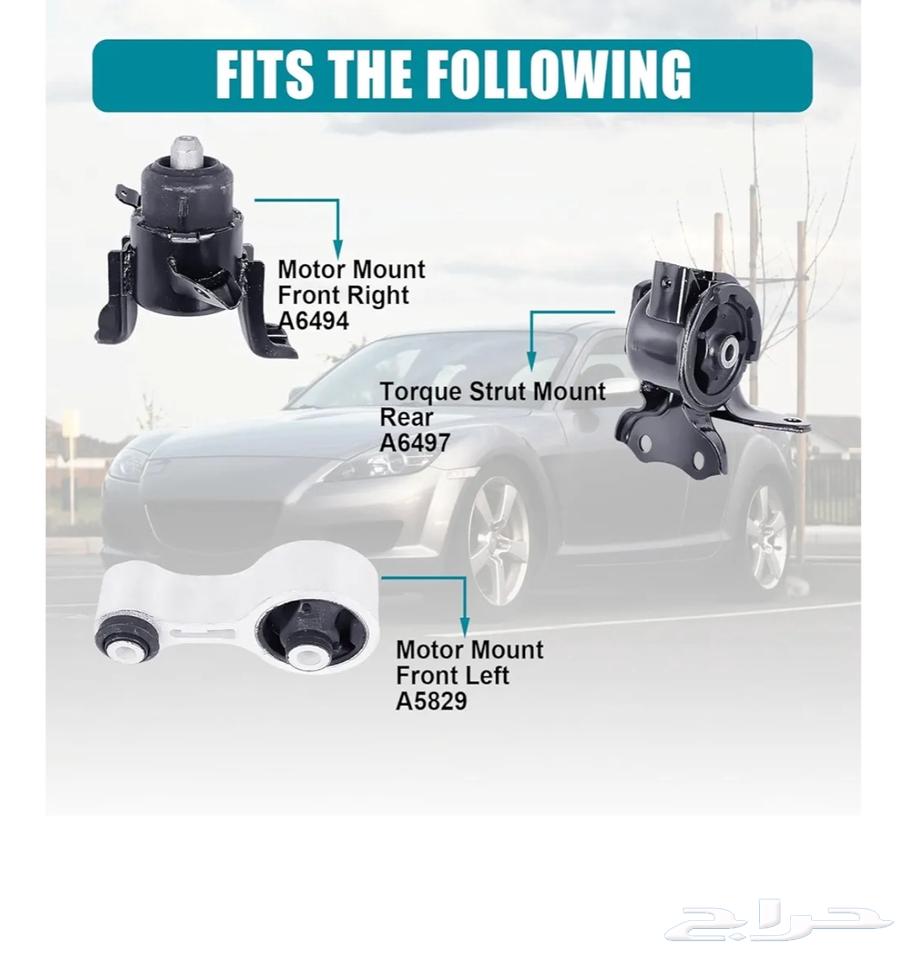 New engine seats with transmission for Mazda 6 2009 to 201264583237060611112