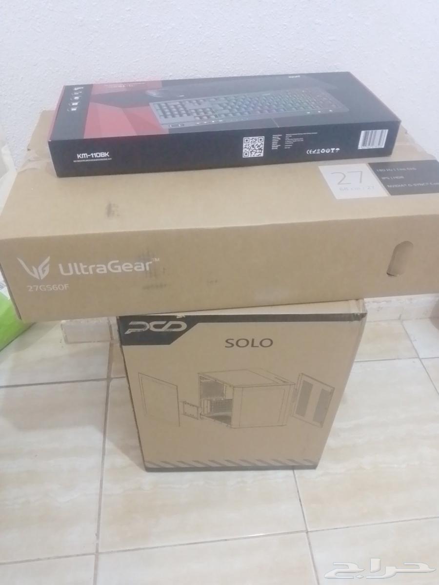 جهاز بي سي جديدة بالكرتون مع كامل القطع شاشه ال جي قيمنق 2764421892849667110