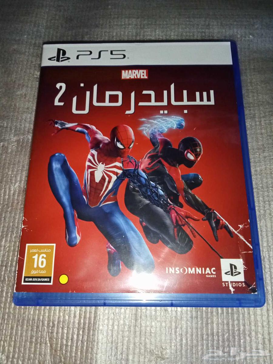 سبايدر مان 2 جديد و بدون خدوش64421946815617110