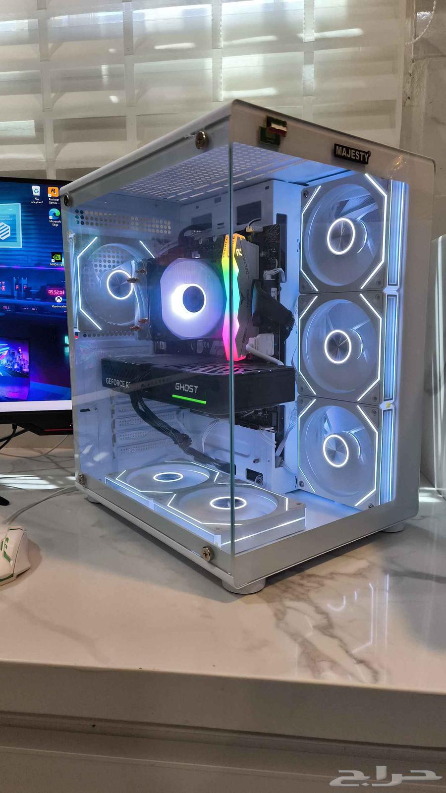 Powerful PC RTX 5060 I5 14400F DDR5 with Monitor64422218934530110