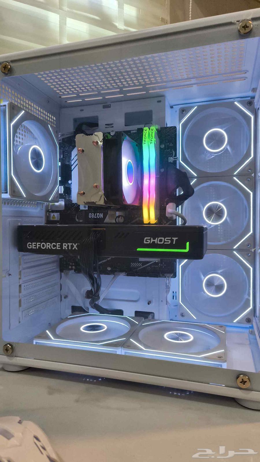 Powerful PC RTX 5060 I5 14400F DDR5 with Monitor64422218934530112