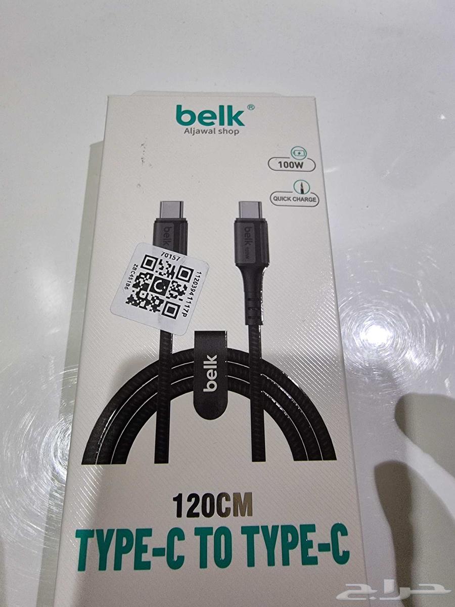 كيبل تايب سي تايب سي بقوة 100 واط وبطول 1.2 متر64420202860289111