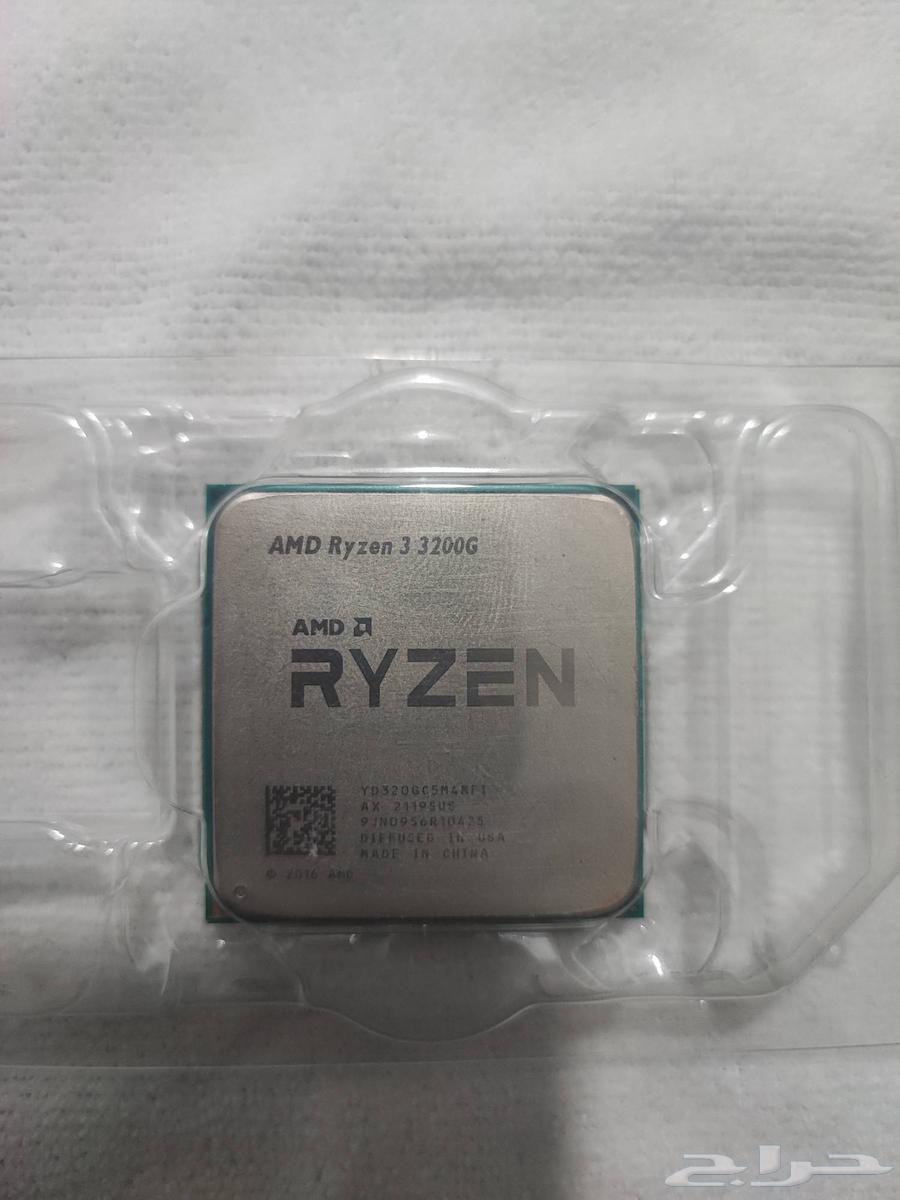 AMD Ryzen 3 3200G processor with integrated graphics card64424815765249110