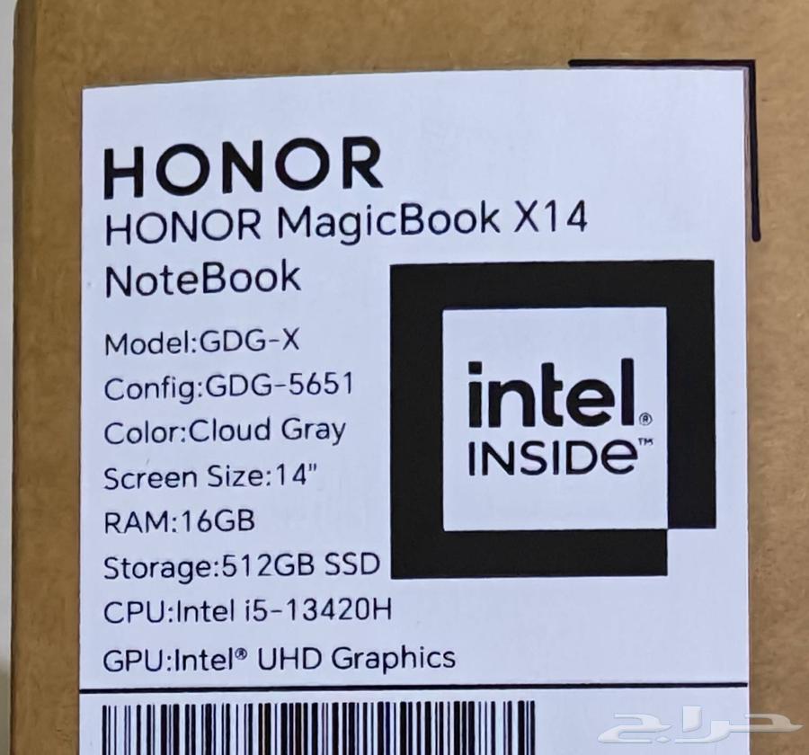 كمبيوتر محمول Honor MagicBook X1464421283111939111
