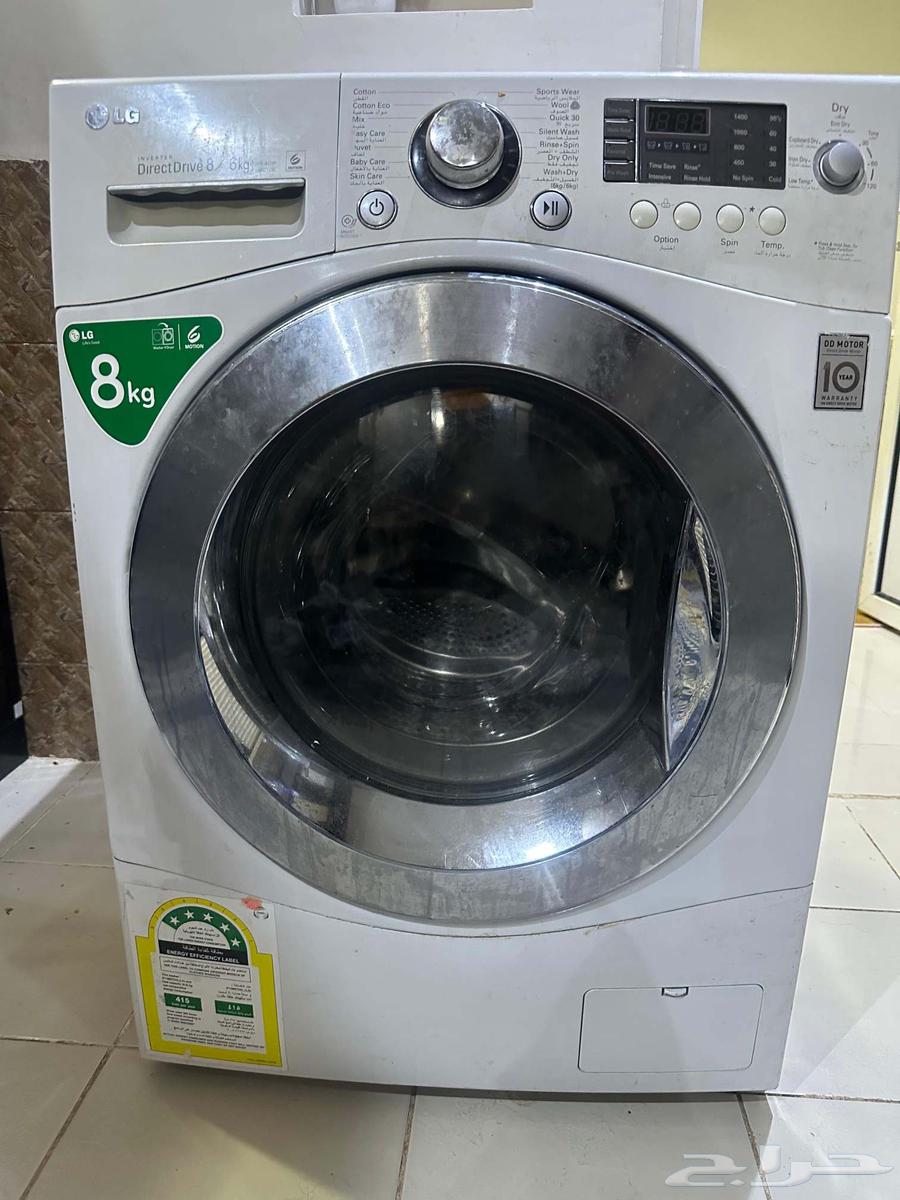 غسالة ال جى و مجفف   شاشة 32 بوصة64422313642626111