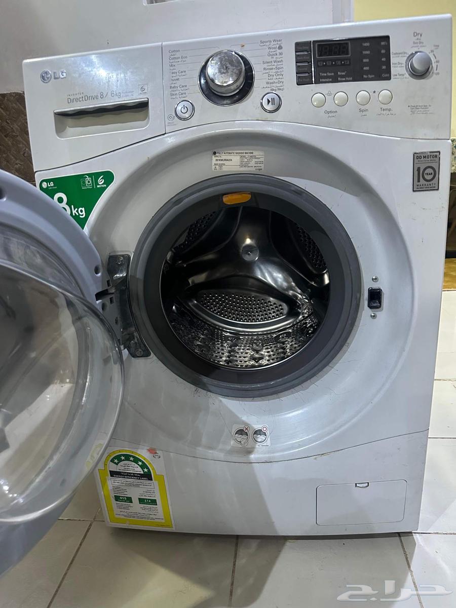 غسالة ال جى و مجفف   شاشة 32 بوصة64422313642626110