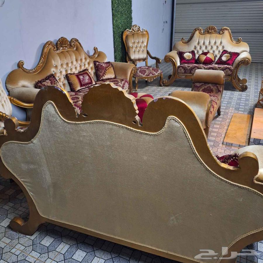 كنب تركي ملكي خشب أصلي صامطة64424489026434112