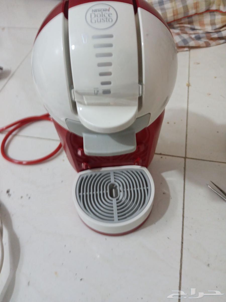 صانعة قهوة لم تستخدم كثير شبه جديد بالكرتون والكتلوجات موجود64425892178051111